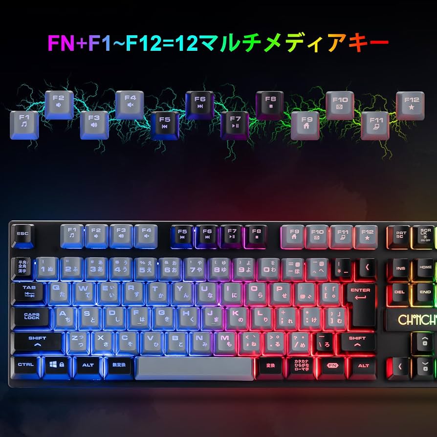 Amazon | CHONCHOW ゲーミングキーボードマウスセット ps5 ps4